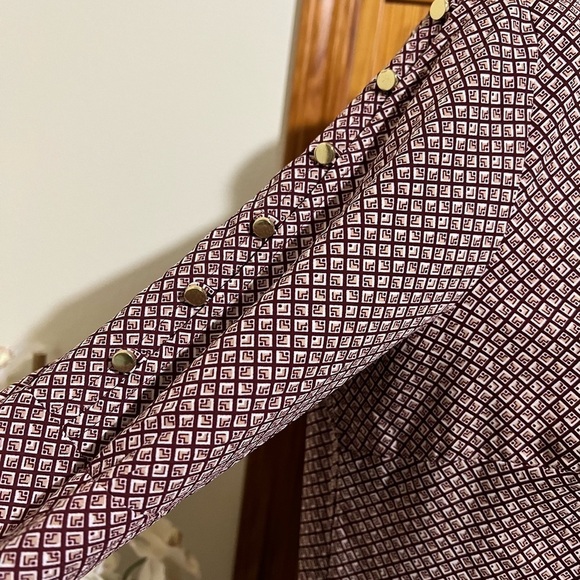 Liz Claiborne Professional Office Workwear Blouse Medium - Picture 4 of 10